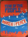 (POSTERS--VIETNAM WAR.) Group of 5 posters for demonstrations and countercultural events.